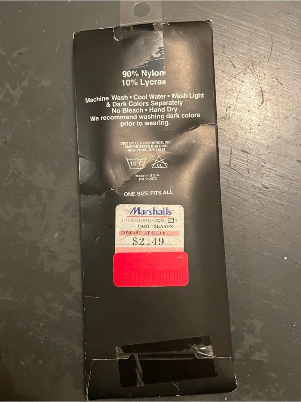 Anne Klein Black Sheer Knee-High Hosiery 2 Pair Pack Hose Socks